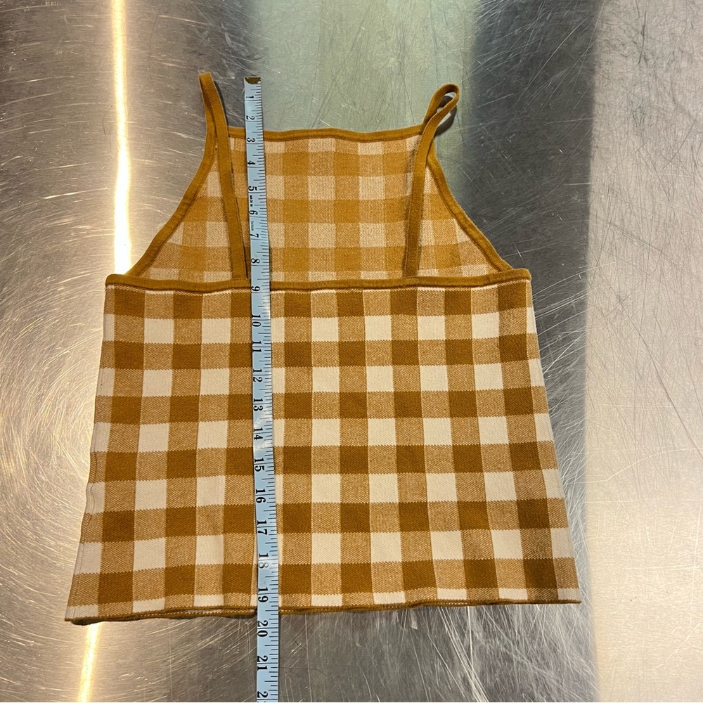 Madewell Gingham Sweater Tank - Picture 5 of 5